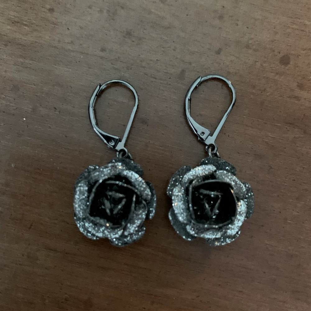 Betsey Johnson - Pewter Earrings